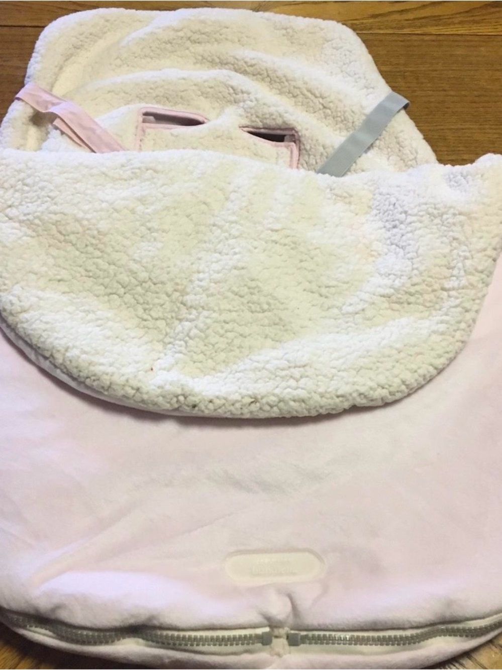 JJ Cole ~ Bundle Me ~ Baby ~ Car Seat & Stroller ~ Cover ~ Combo ~ Pink ~ Sherpa